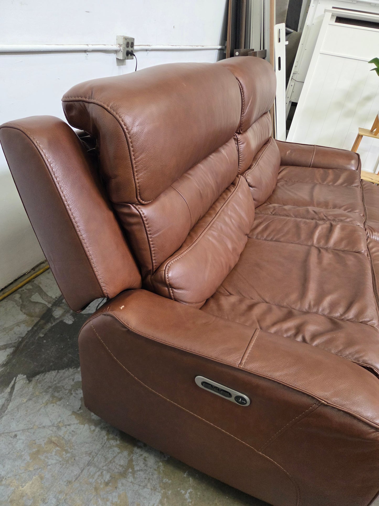 Brown Loveseat Recliner