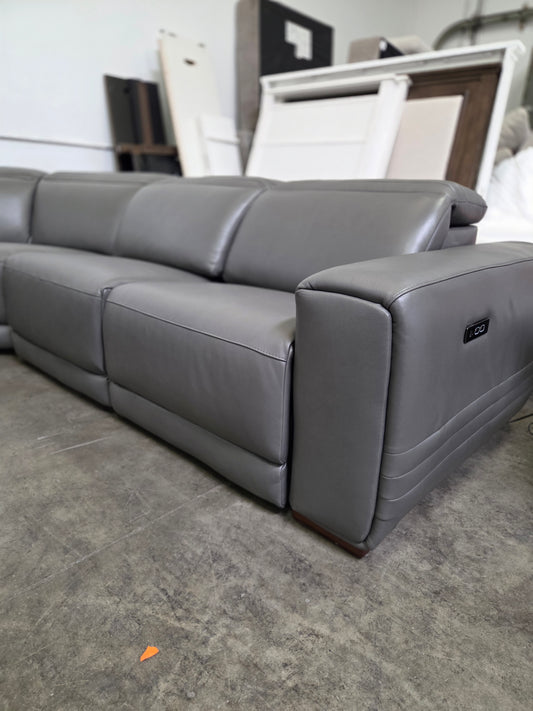 6pc Leather Recliner