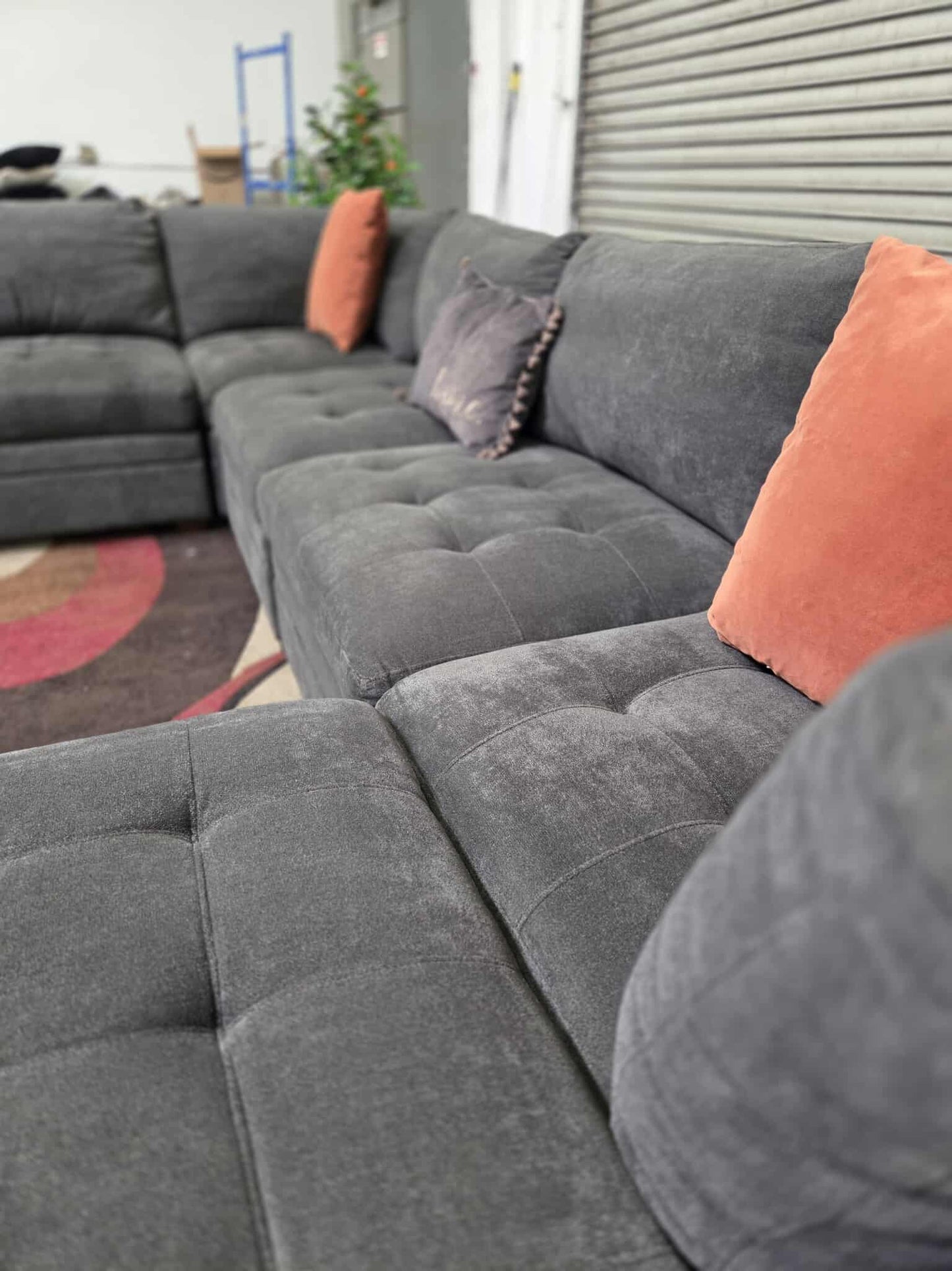 6pc Tisdale Dark Gray