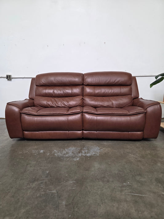 Brown Loveseat Recliner