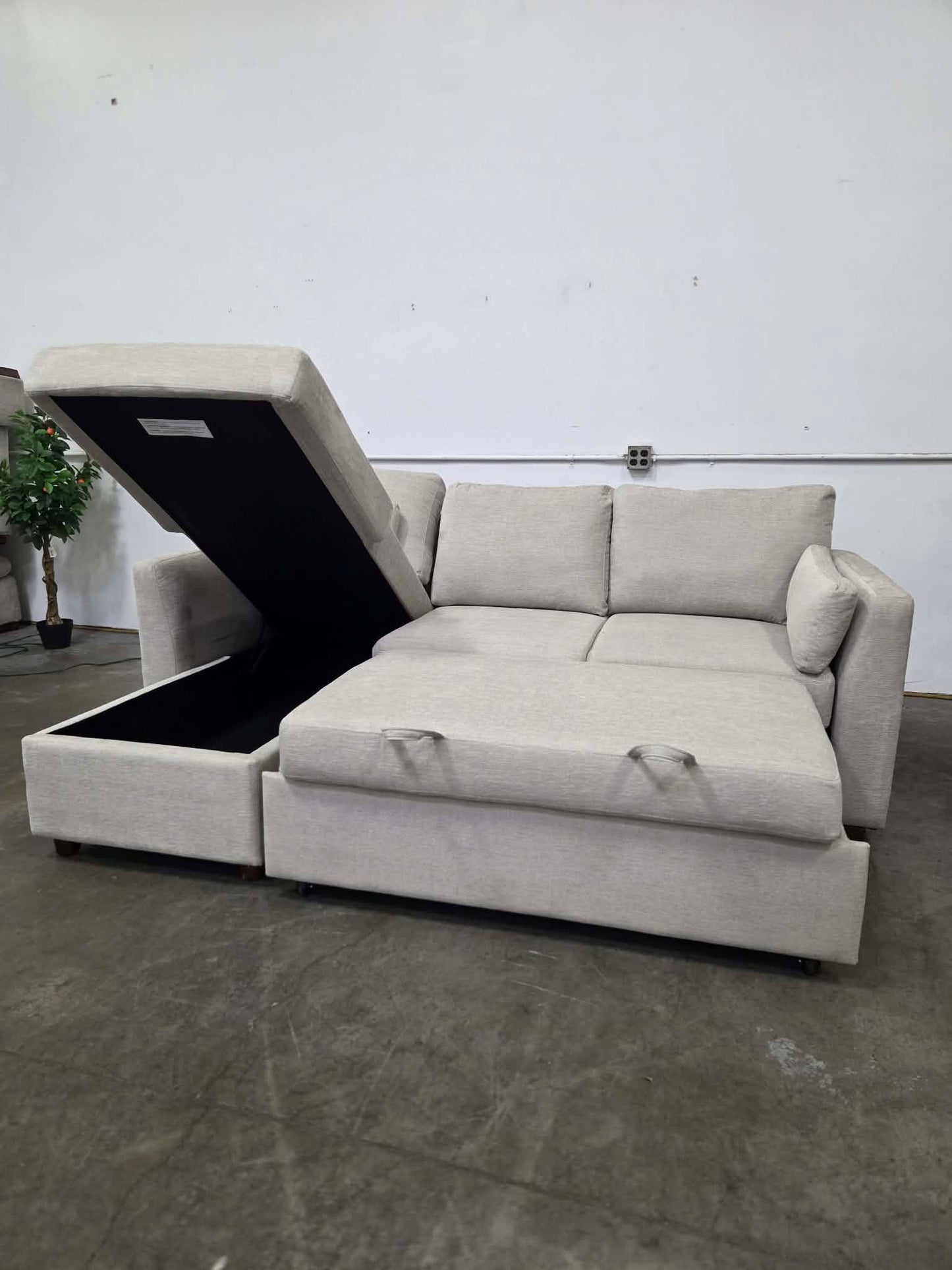 Luke Beige Bed