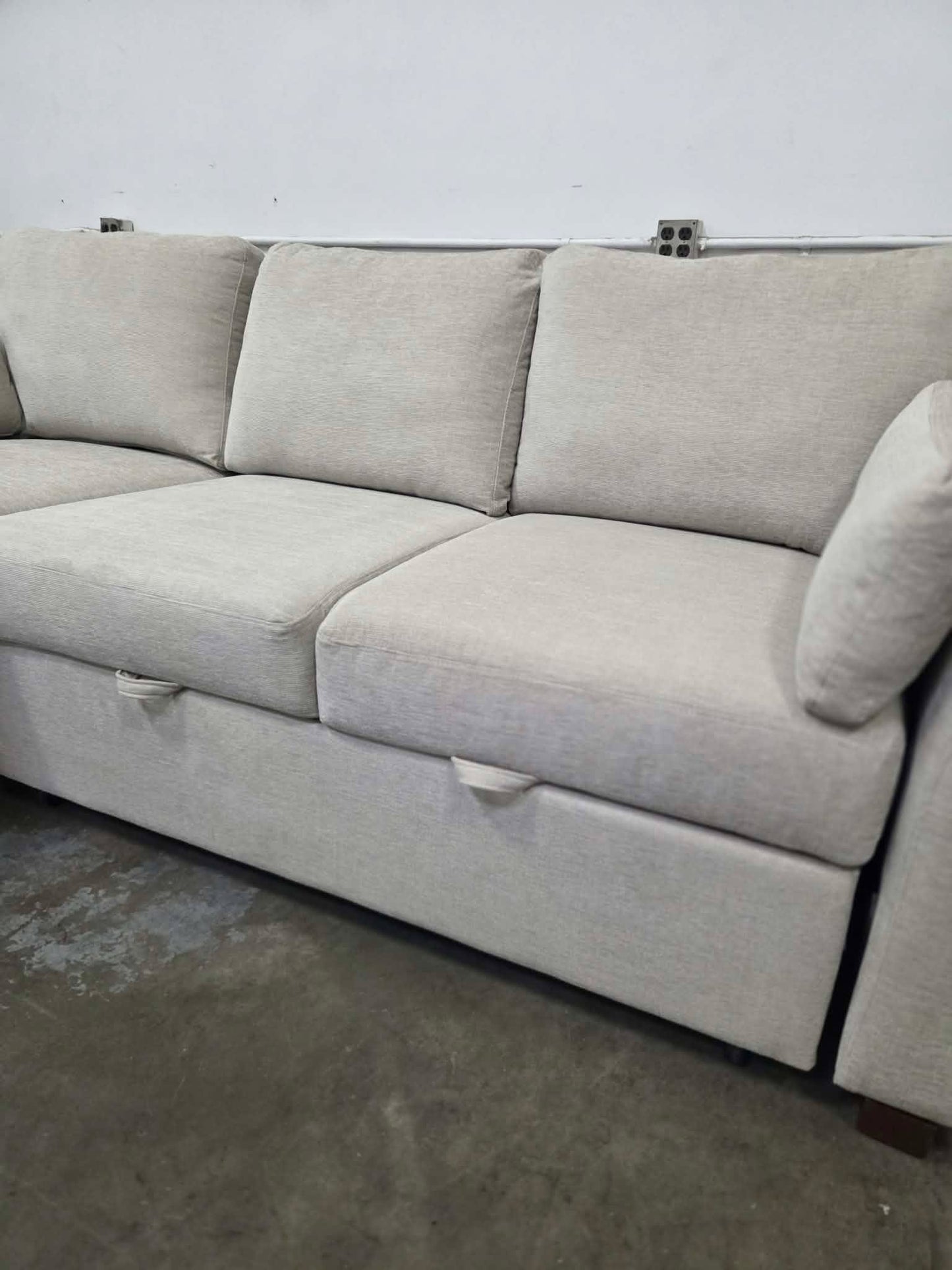 Luke Beige Bed