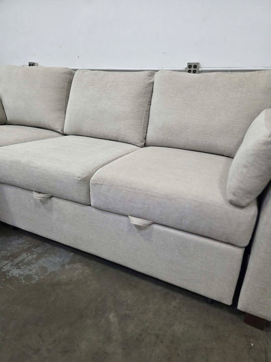 Luke Beige Bed