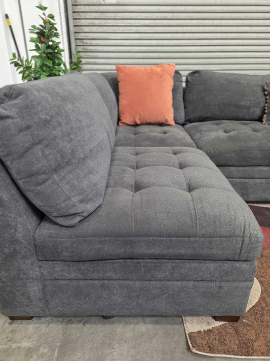 6pc Tisdale Dark Gray