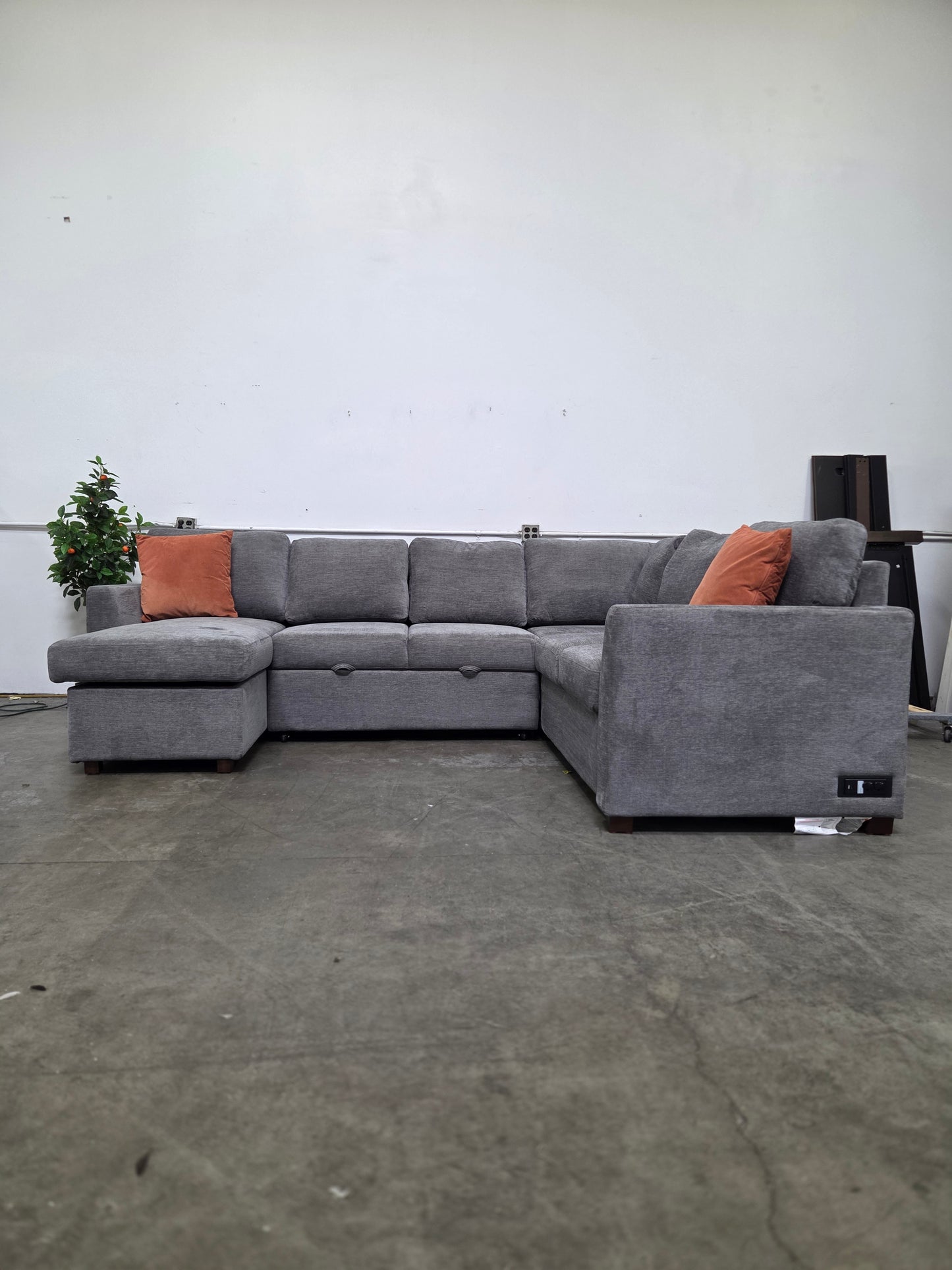 Luke Sectional with Storage/Bed
