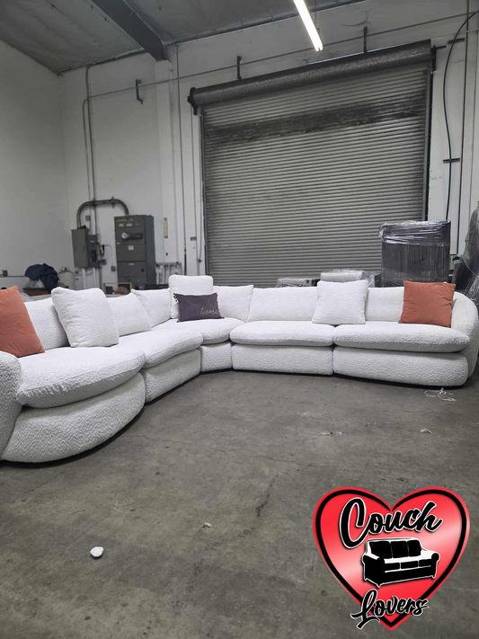 Holley 5-piece Modular fabric sectional