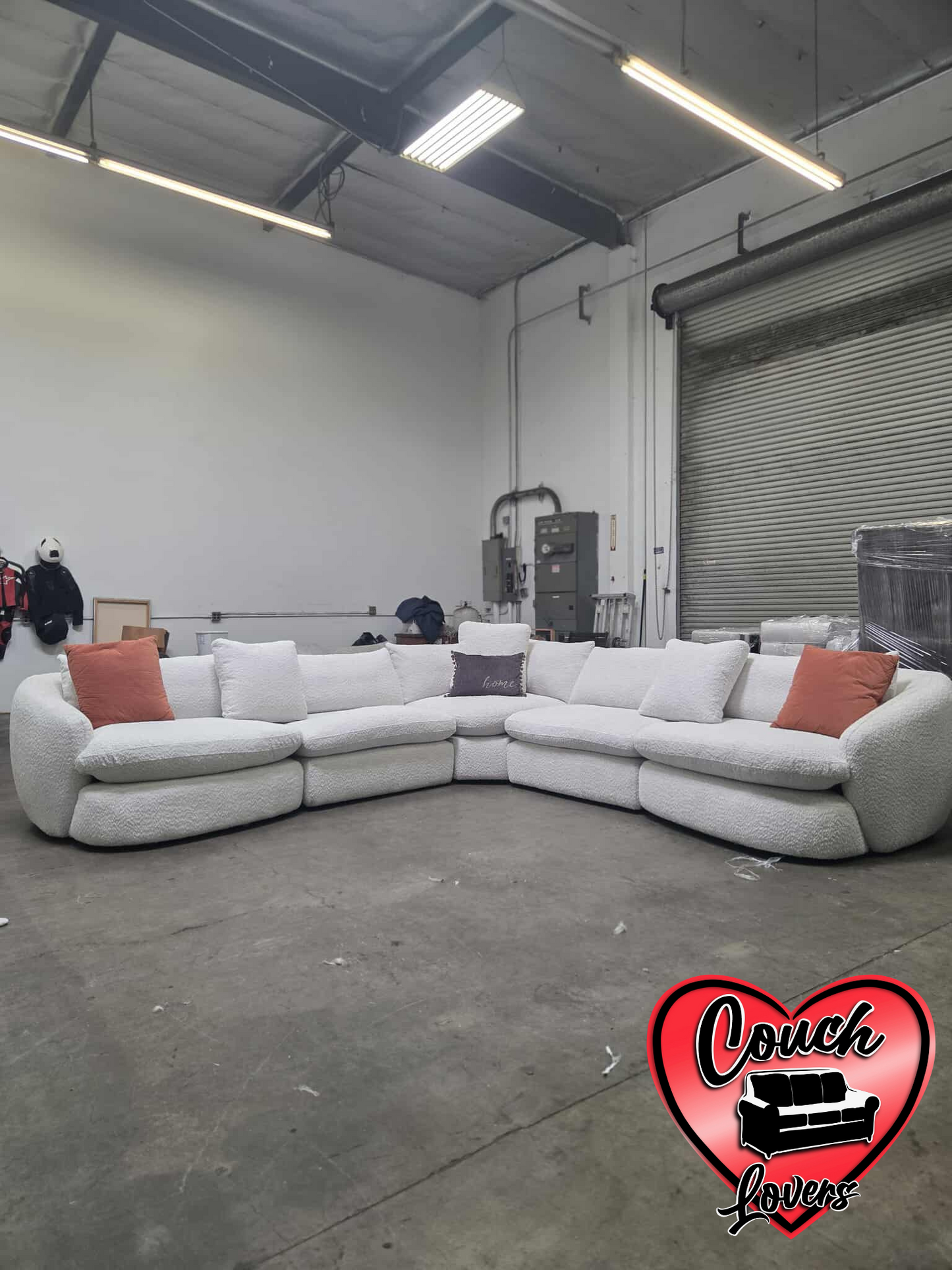 Holley 5-piece Modular fabric sectional